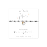 Life Charms "Marvellous Mum" Hearts Bracelet