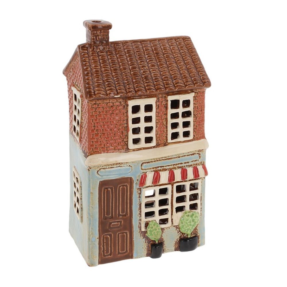 Village Pottery 11.5cm  Awning Town House Tealight