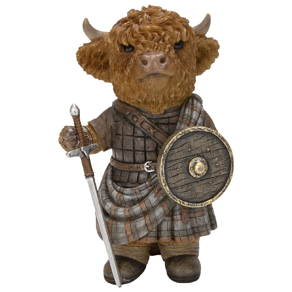 Vivid Arts 18cm William Wallace Highland Cattle - XHC-4002-D