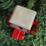 Vivid Arts 19.5cm Hanging Classic Red Tractor Birdhouse - XBC-BH77-D