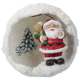 Vivid Arts 6cm Hanging Santa Snowball