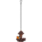 Vivid Arts 7.8cm Hanging Mini Robin In Pine cone