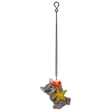 Vivid Arts Hanging Blue French Bulldog with Star Pet Pal