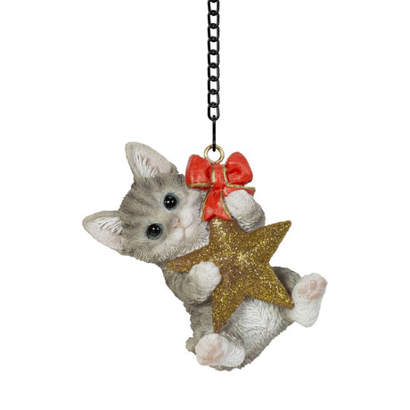 Vivid Arts Hanging Tabby Kitten With Star Pet Pal