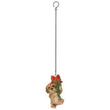 Vivid Arts Resin Hanging Brown Cockapoo Wreath Puppy Pet Pal