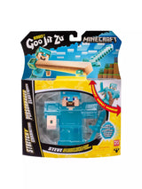 Minecraft Heroes of Goo Jit Zu Steve Stretchy Figure