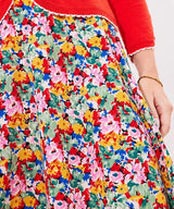 Joe Browns 8 Multi-Coloured Floral Fancy Printed Maxi Skirt - WS453A