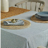 Walton & Co 130cm x 180cm Hampton Stripe Tablecloth