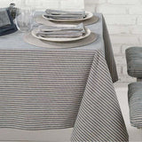 Walton & Co 130cm x 180cm Hampton Stripe Tablecloth