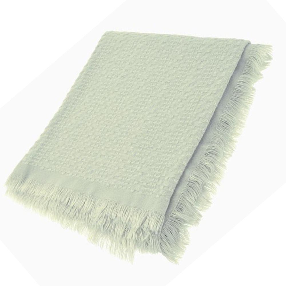 Walton & Co 127cm x 152cm Soft Weave Throw - Sage