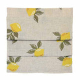 Walton & Co 35cm x 175cm Embroidered Lemon Table Runner