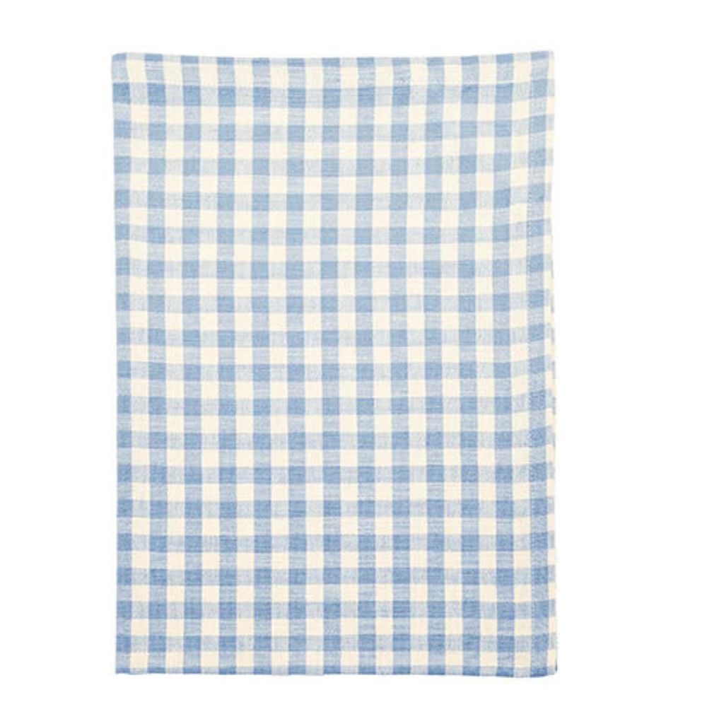 Walton & Co Gingham Tea Towel (Set of 2) - Blue