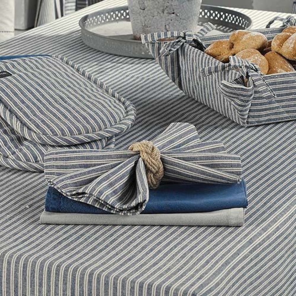Walton & Co Hamptom Stripe Napkin - Set Of 4