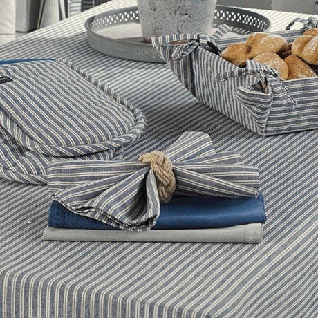 Walton & Co Hamptom Stripe Napkin - Set Of 4