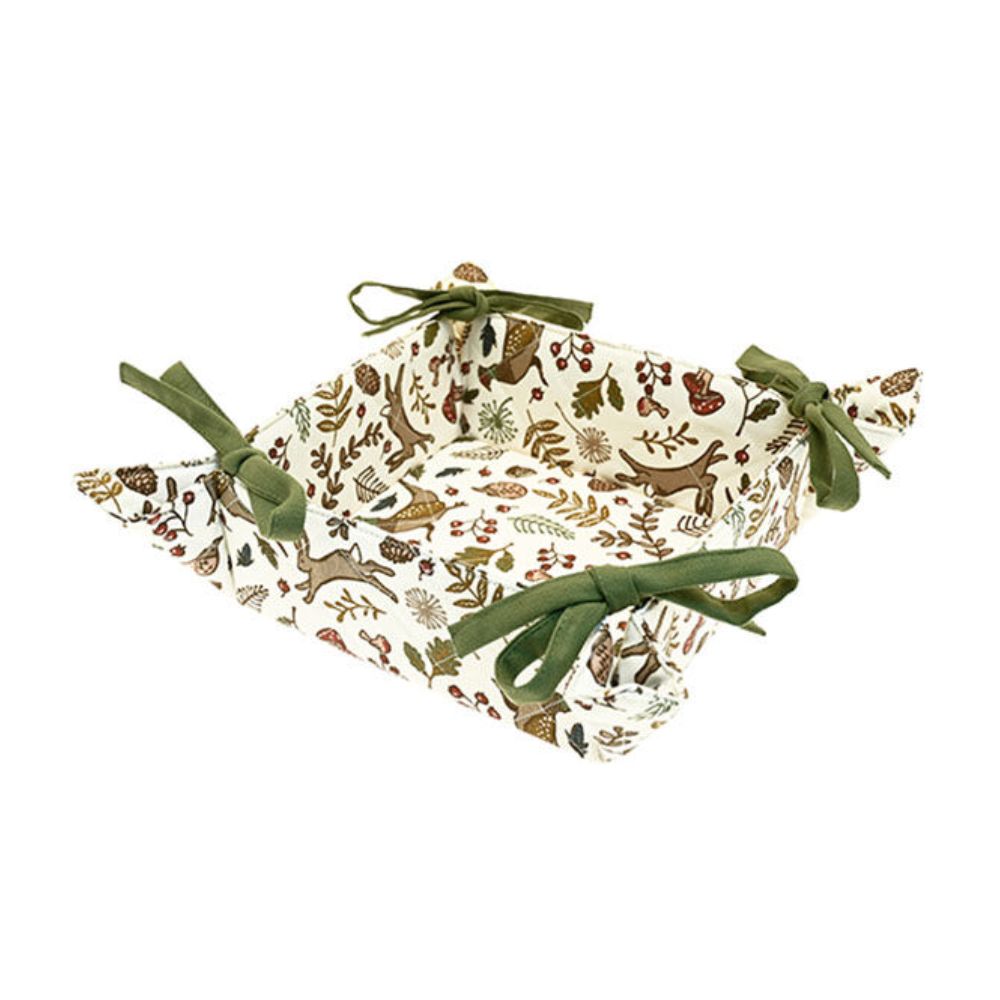 Walton & Co 36cm Into the Woods Bread Basket - Olive