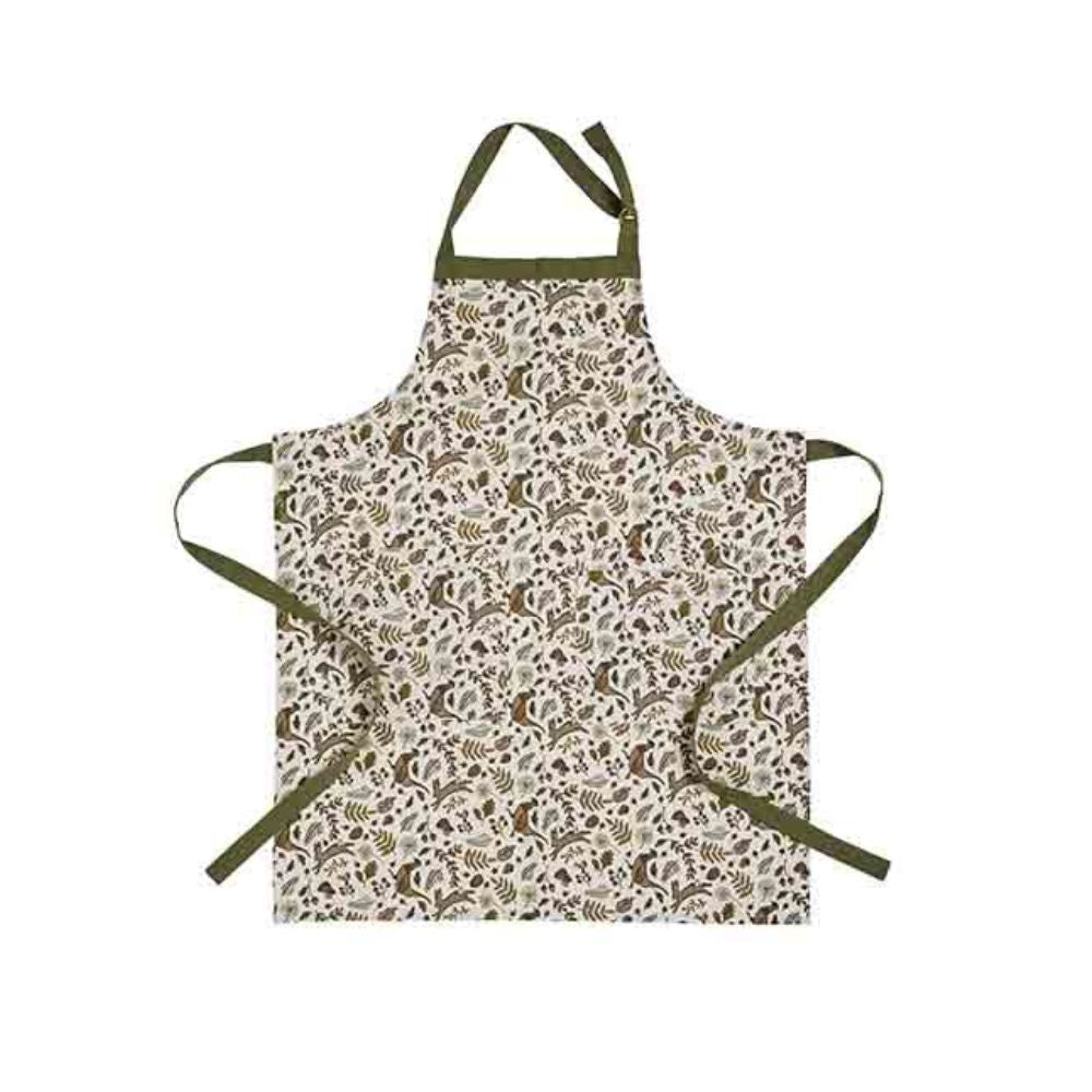 Walton & Co 85cm Into the Woods Apron - Olive