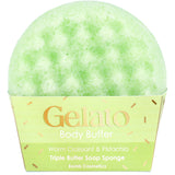 Bomb Cosmetics Warm Croissant & Pistachio Body Buffer Soap Sponge