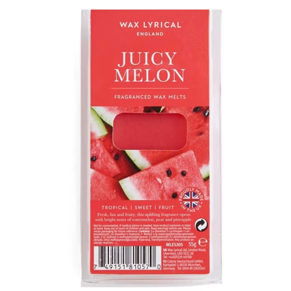 Wax Lyrical 55g Juicy Melon Wax Melt