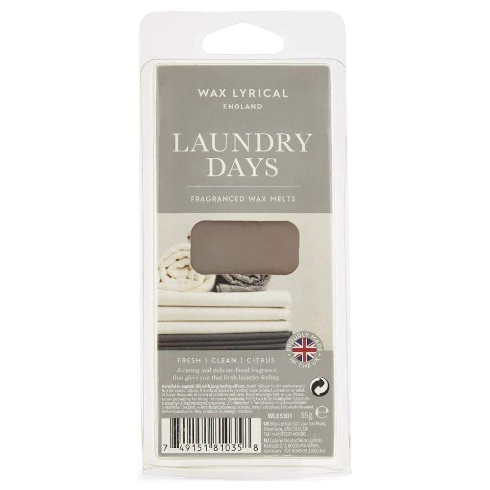 Wax Lyrical 55g Laundry Days Wax Melt