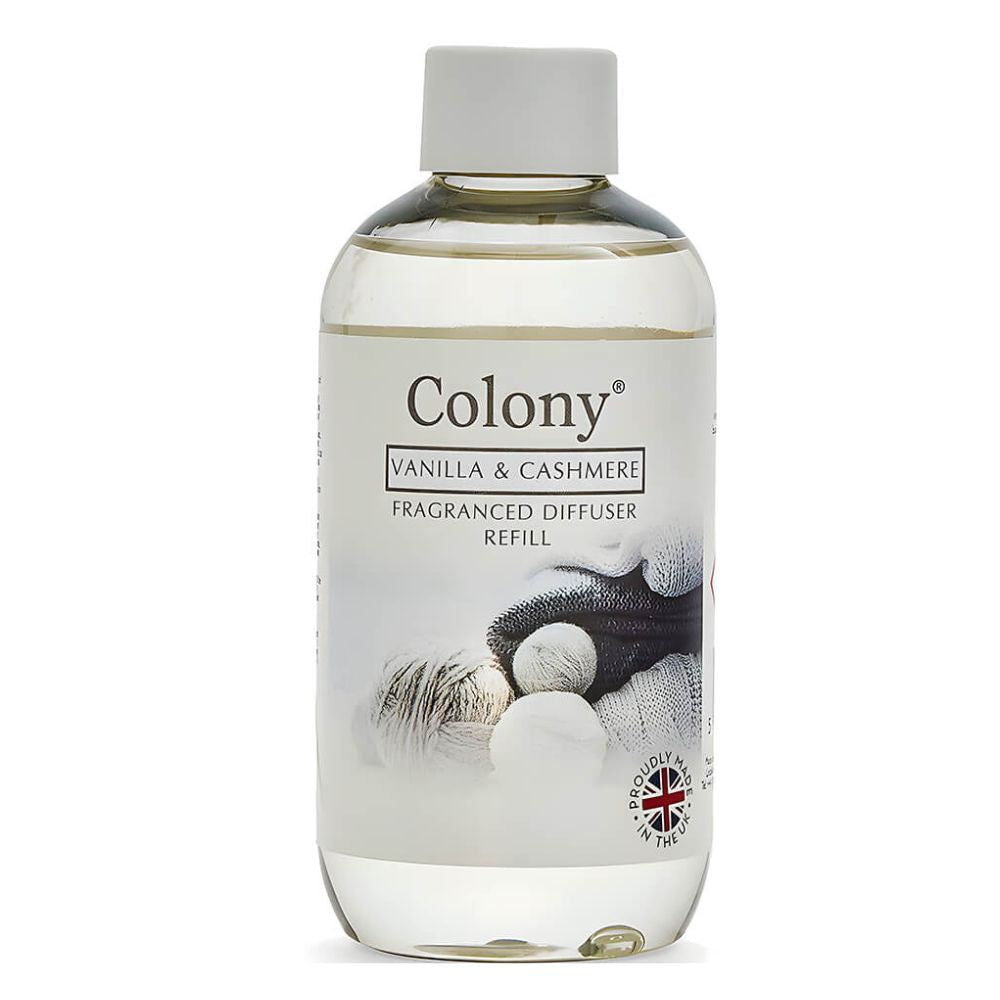 Wax Lyrical Colony 200ml Vanillia & Cashmere Diffuser Refill