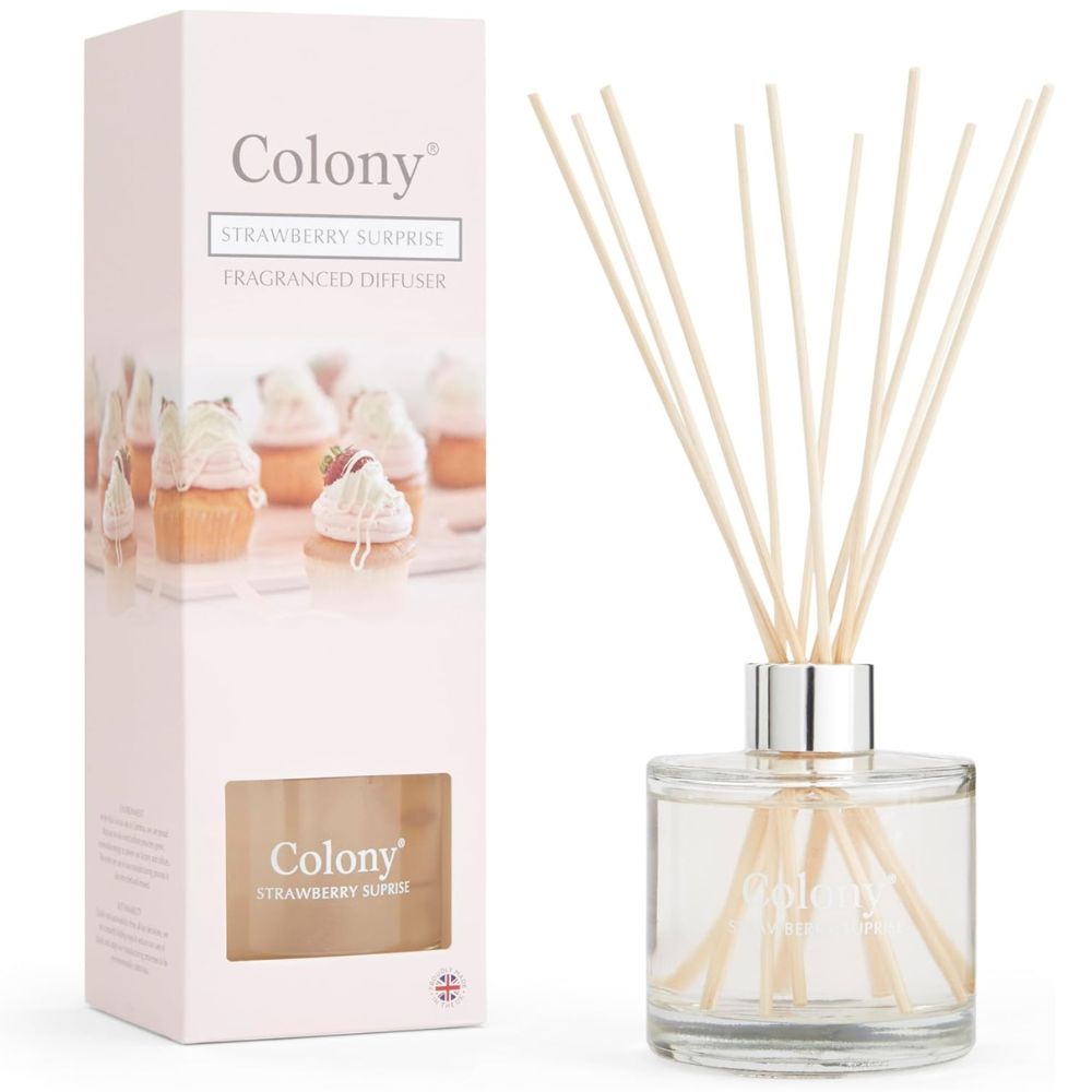 Wax Lyrical Colony Strawberry Suprise 200ml Reed Diffuser