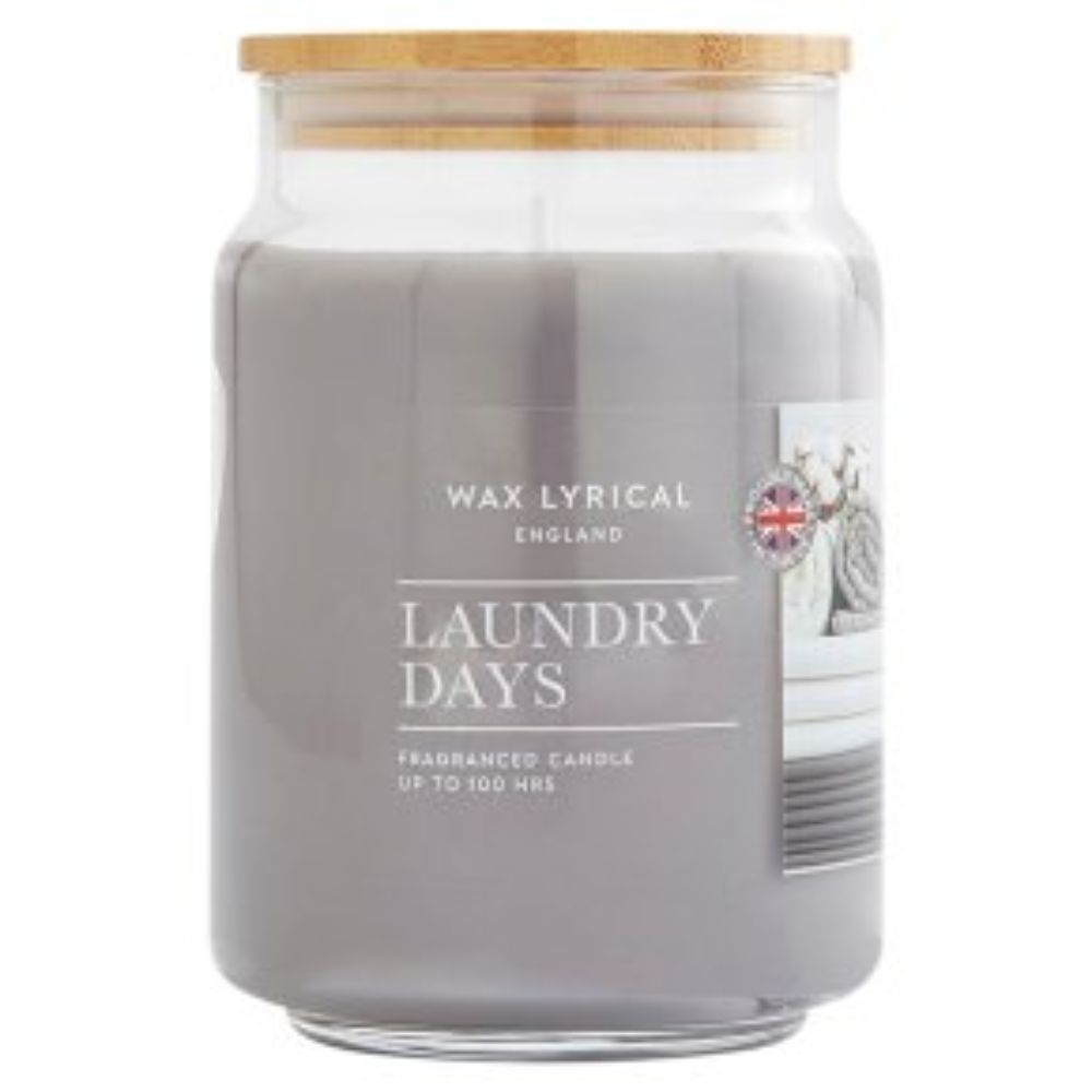 Wax Lyrical Large Laundry Days Jar Candle
