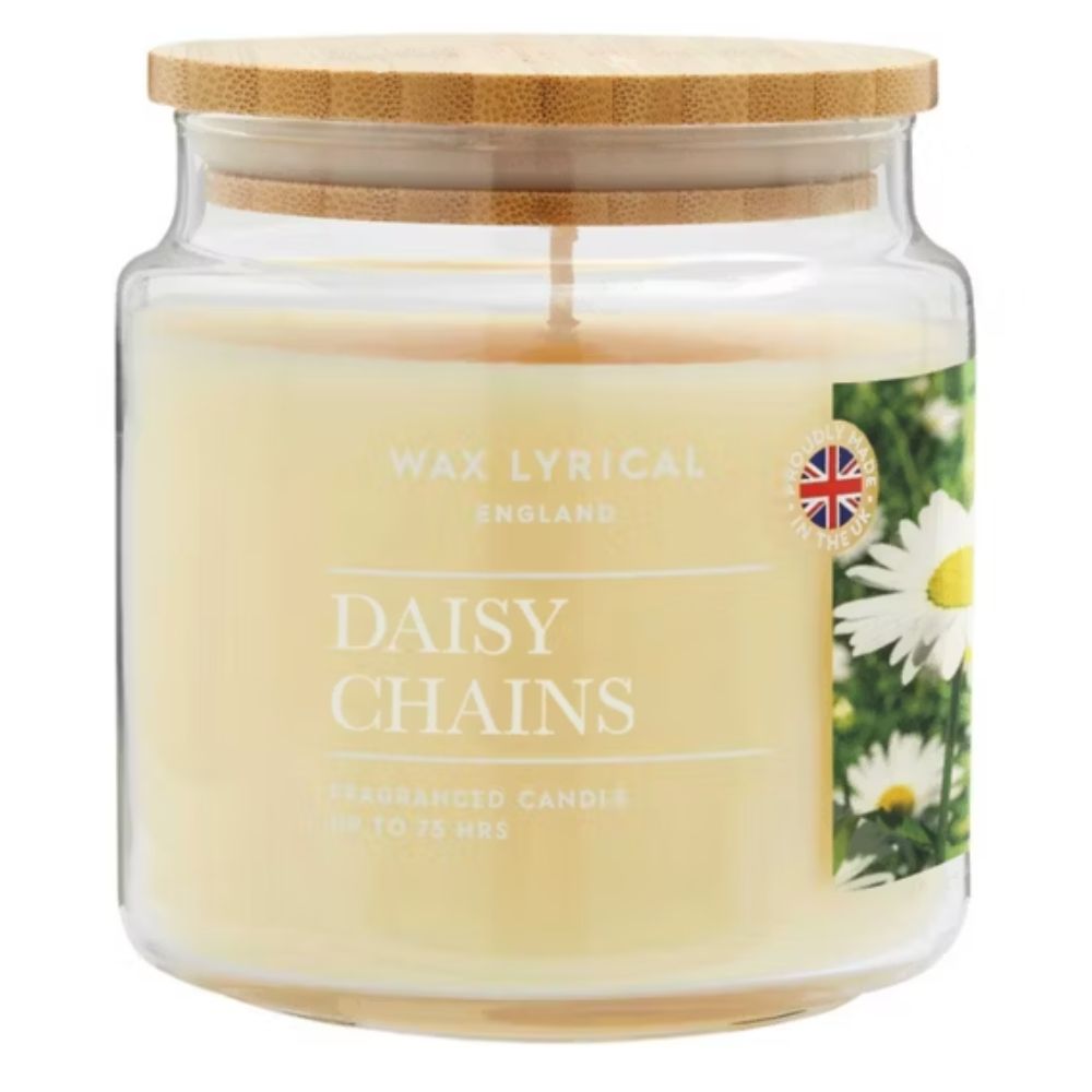 Wax Lyrical Mediium Daisy Chains Jar Candle