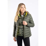Weird Fish Eshka Women's Padded Jacket - Deep Lichen Green