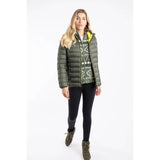 Weird Fish Eshka Women's Padded Jacket - Deep Lichen Green