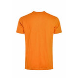 Weird Fish Fished Organic Cotton Branded T-Shirt - Brick Orange