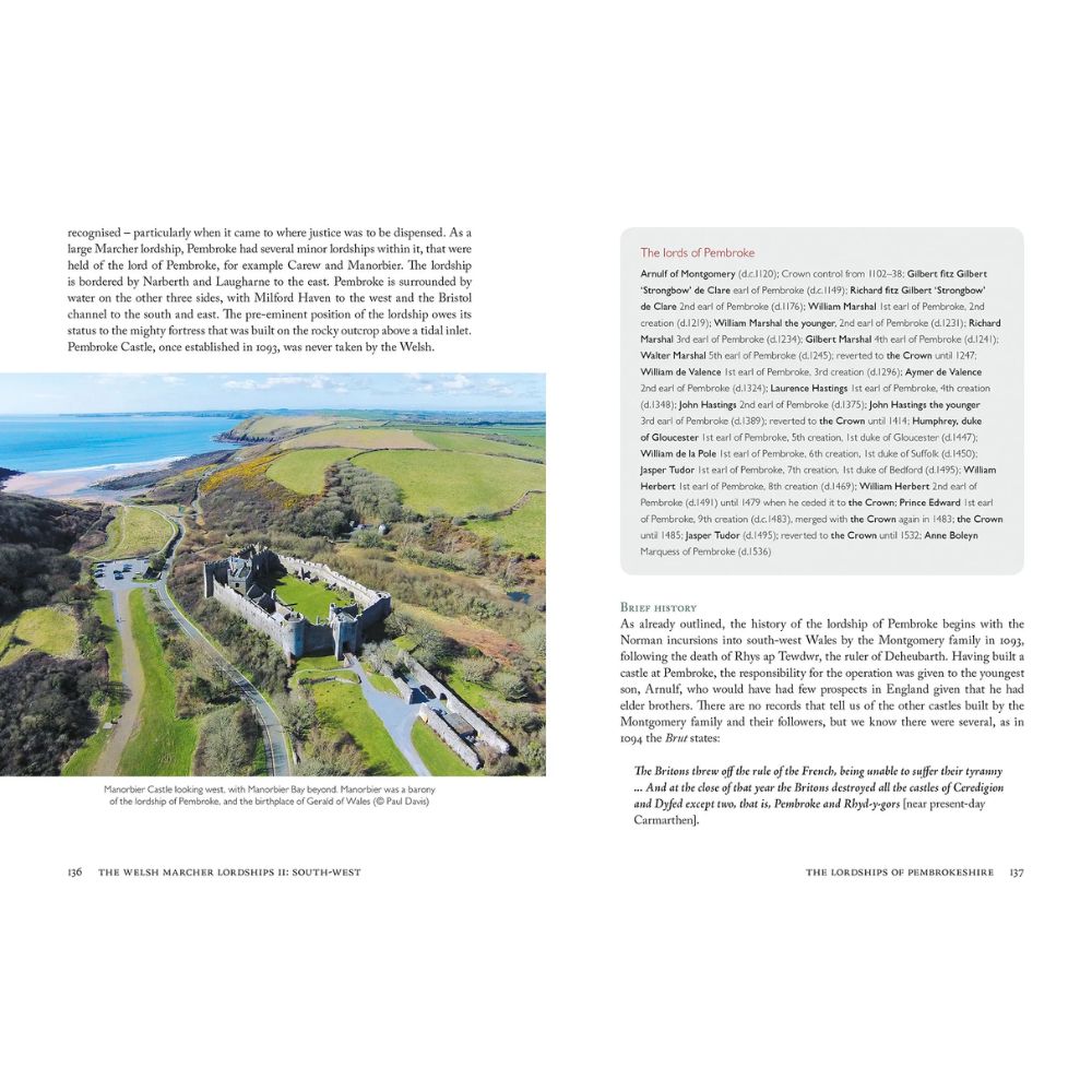 Welsh Marcher Lordships, The: South-west (Pembrokeshire & Carmarthenshire) by John Fleming