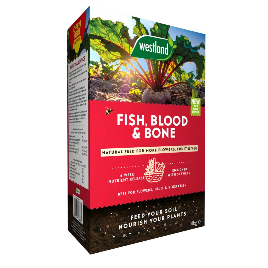 Westland 4kg Fish, Blood & Bone Plant Food (with added seaweed)