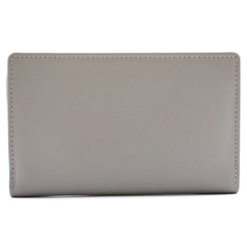 Mala Leather Valais Large Tri Fold Purse