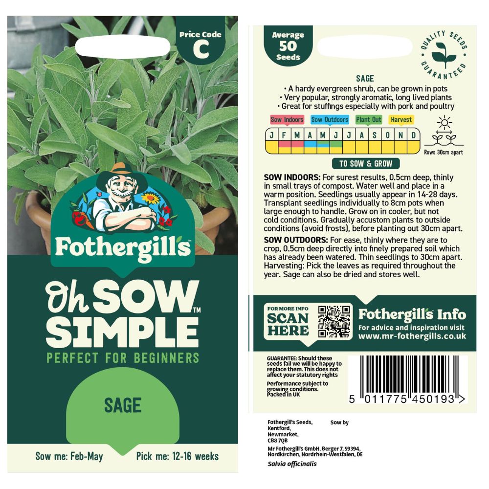 Fothergills Oh Sow Simple Sage
