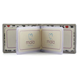 Mala Leather Best Friends Black Sitting Dogs ID / Travel pass