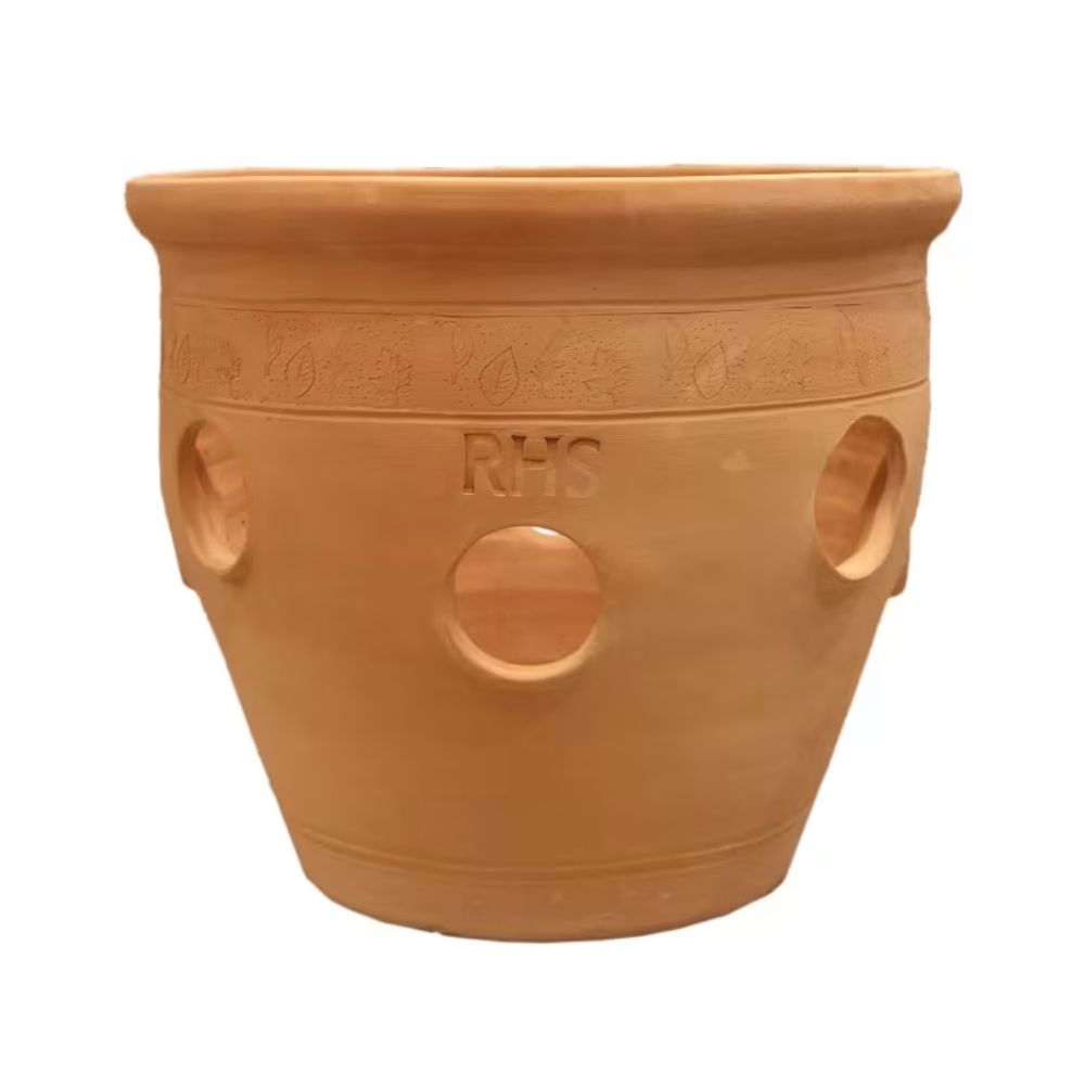 Woodlodge 25cm RHS Terracotta Herb Planter
