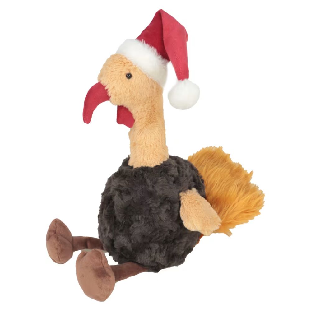 Woodlodge 38cm Christmas Turkey Plush Ornament