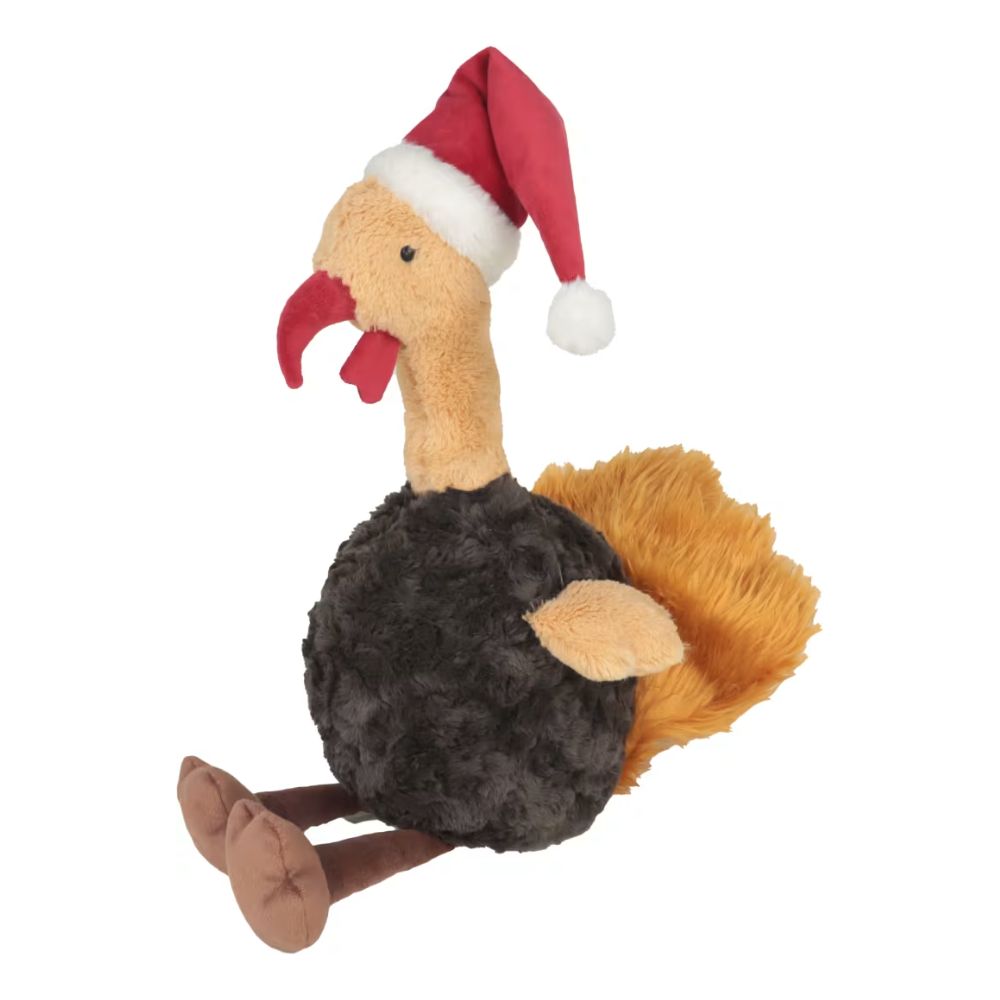 Woodlodge 48cm Christmas Turkey Plush Ornament
