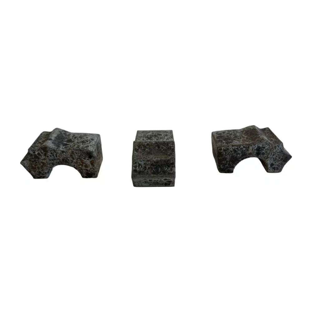 Woodlodge Large Ancient Grey Pot Feet - Pack of 3