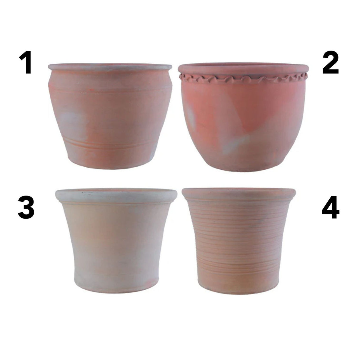 Woodlodge 38cm Terracotta Ayesha Pot - (Choice of 4)