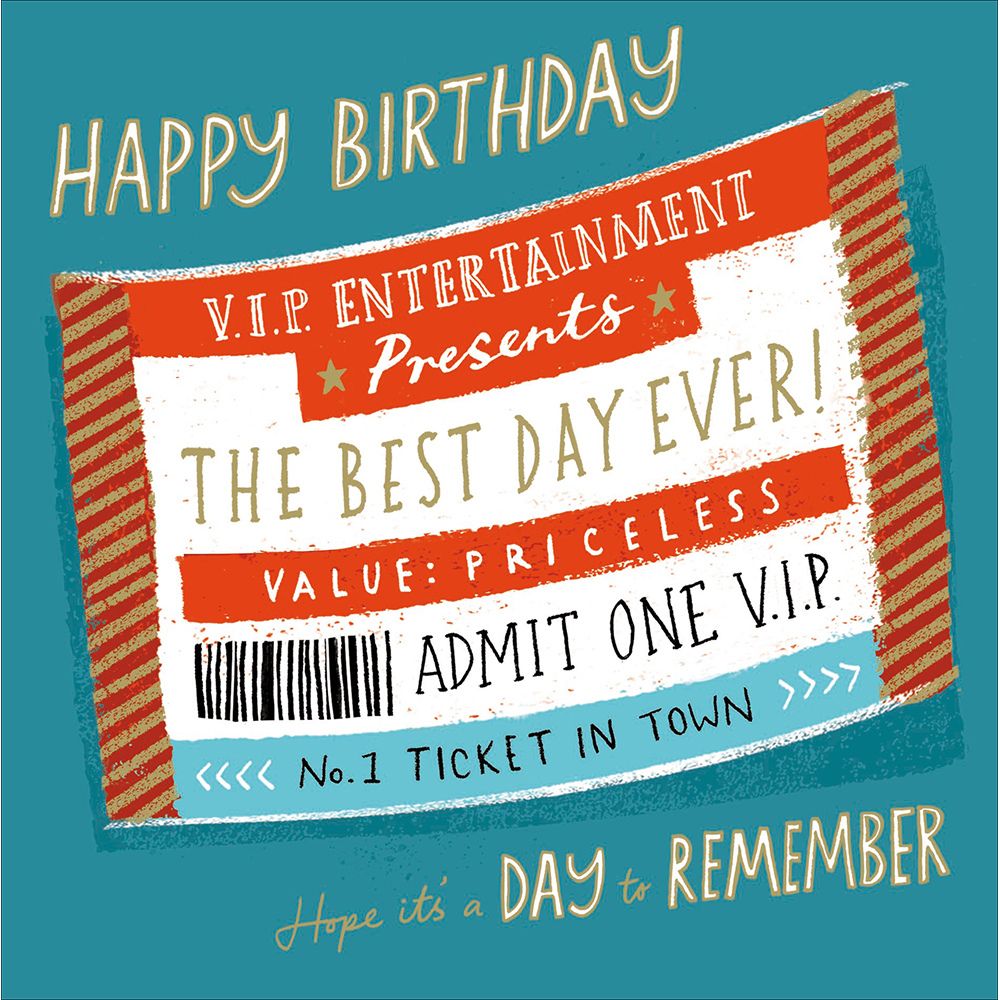 Woodmansterne A Day to Remember Birthday Card