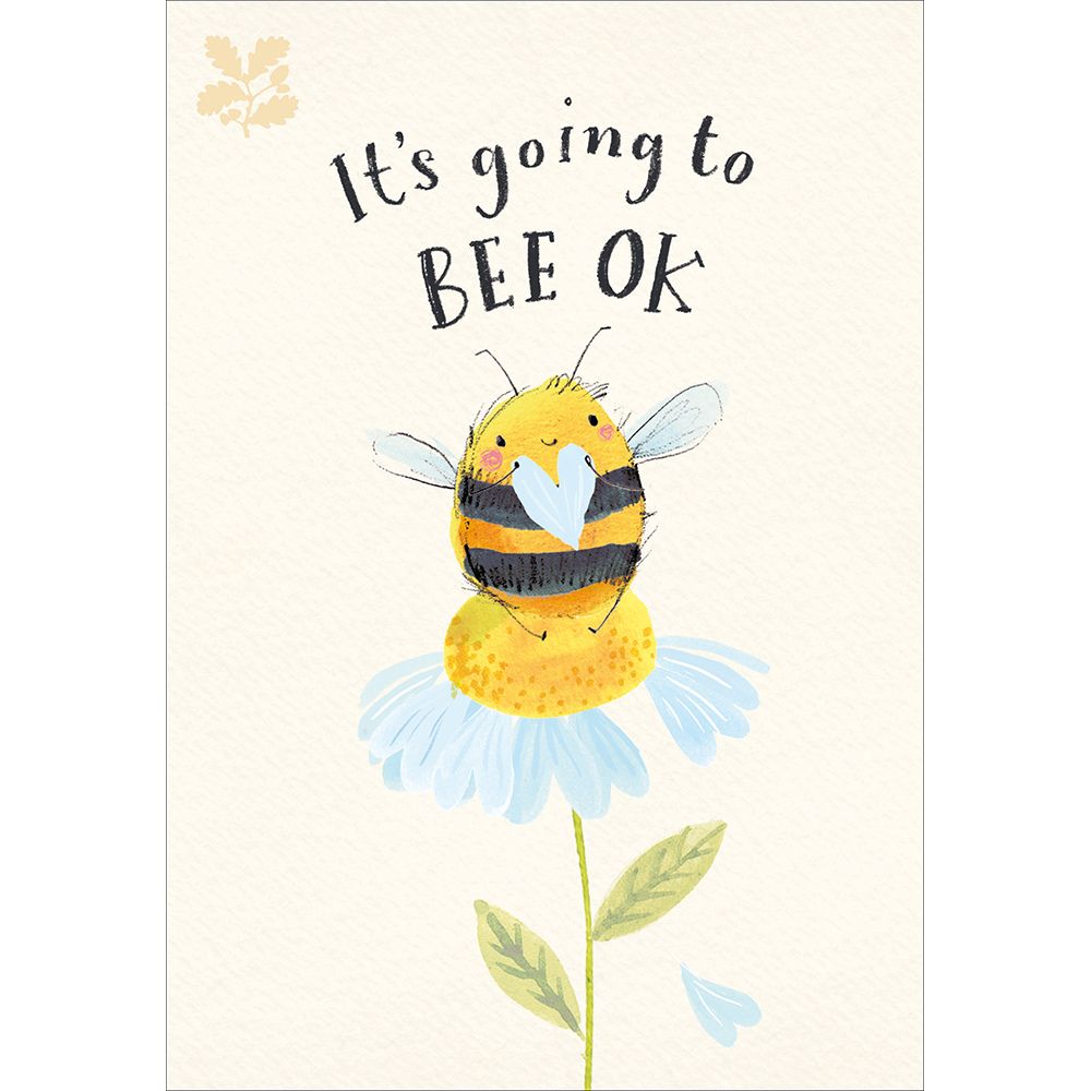 Woodmansterne Bee Ok! Thinking of You Card