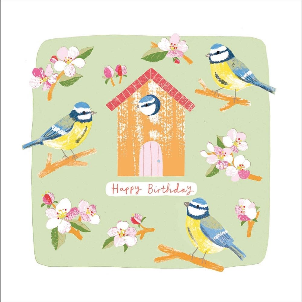 Woodmansterne Blossom & Blooms Birthday Card