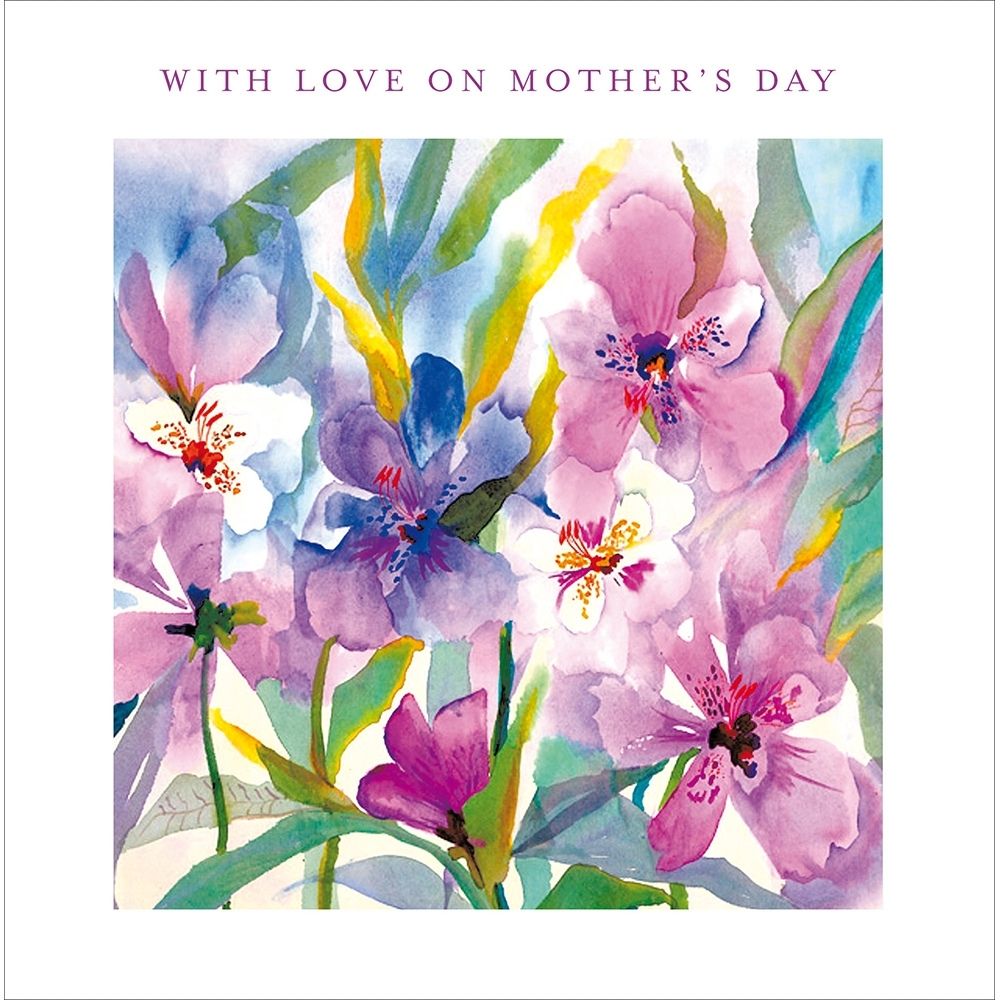 Woodmansterne Bright Iris Mother's Day Card
