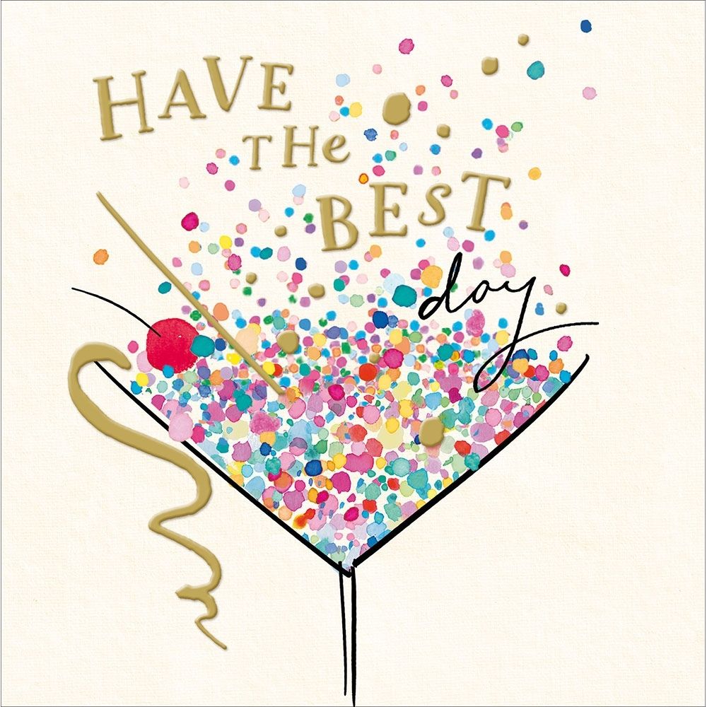 Woodmansterne Cocktail Hour Birthday Card