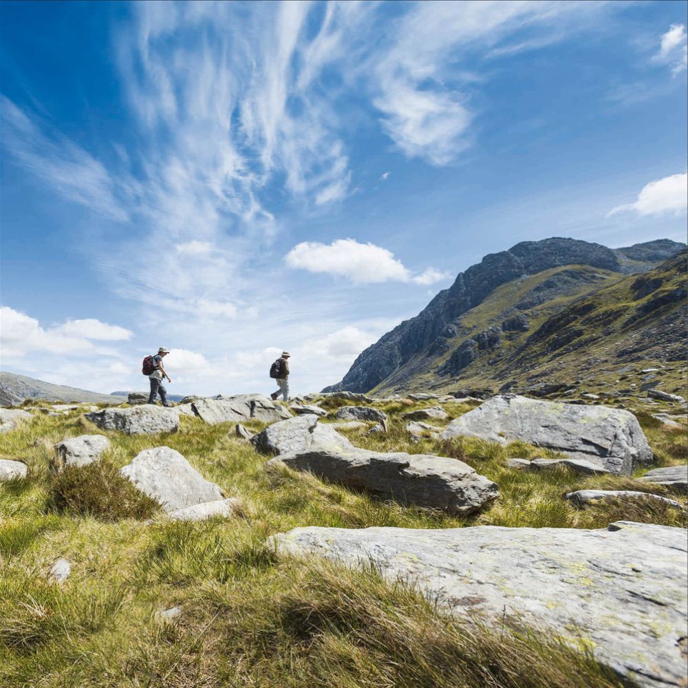 Woodmansterne Cwm Idwal Hike Blank Card