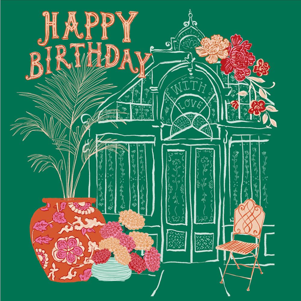 Woodmansterne Garden Splendor Birthday Card