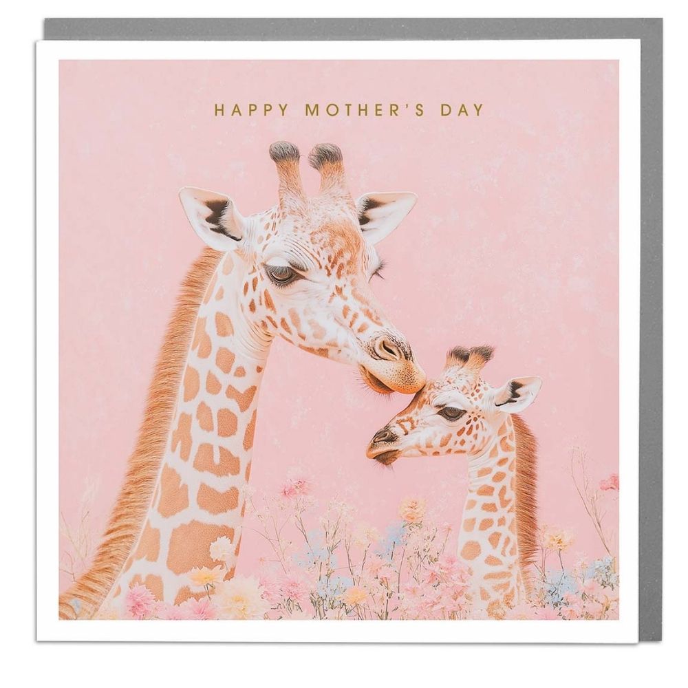 Woodmansterne Giraffes Mother's Day Card