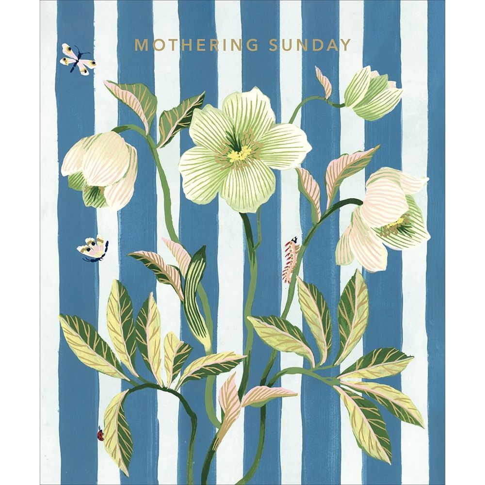 Woodmansterne Hellebore Flowers Mother's Day Card