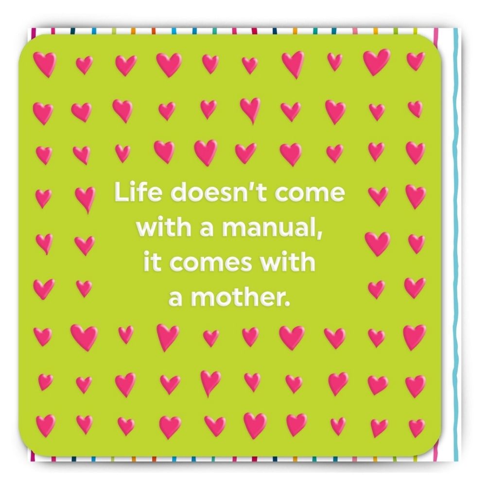Woodmansterne Life Manual Mother's Day Card
